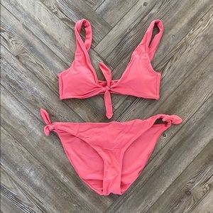 Pink bikini